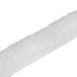 Velcro à coudre 20mm blanc