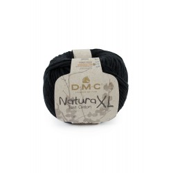 DMC Natura XL noir 100% coton