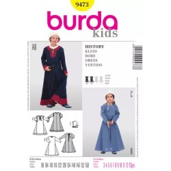 Patron Burda kids history 9473